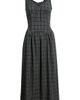 MOON RIVER MOON RIVER Drop Waist Sleeveless Midi Dress - 5