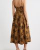 MOON RIVER MOON RIVER Embroidered Tiered Sleeveless Midi Dress - 2