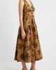 MOON RIVER MOON RIVER Embroidered Tiered Sleeveless Midi Dress - 3
