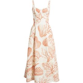 moon river embroidered dress Rust Embroidered Fusion Jumpsuit S main image 1