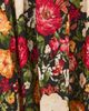 Moon River Moon River Floral Print Sweatheart Neck Midi Dress Black multi - 6