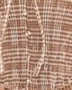Moon River Moon River Smocked Lace Insert Midi Dress Camel Multi - 6
