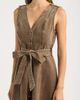 MOON RIVER MOON RIVER Western Sleeveless Midi Dress - 4