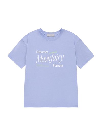 MOONFAIRY MF Dreamer Logo T-shirt_Blue