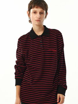 MOONSUN 01 M. C Stripe PK Shirt