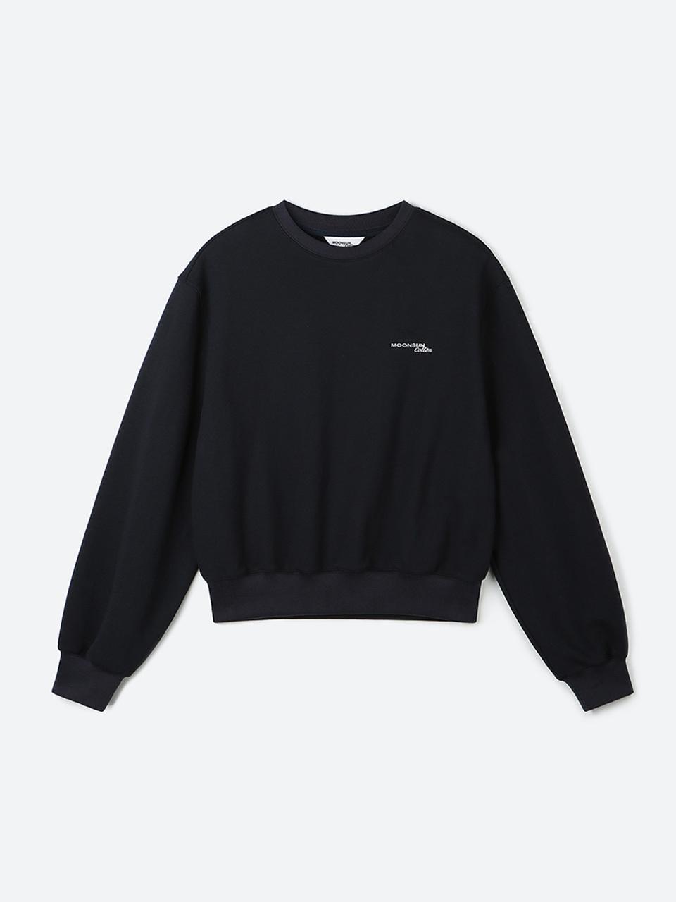 MOONSUN 01 M.C Logo SweatShirt / Navy