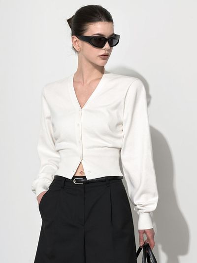MOONT Cashmere V-neck Cardigan