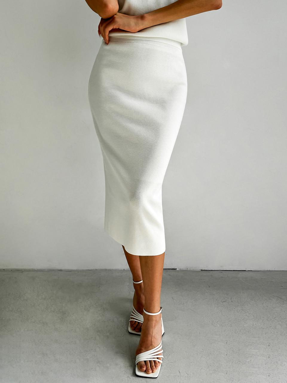 MOONT Stella H-line Knit Skirt
