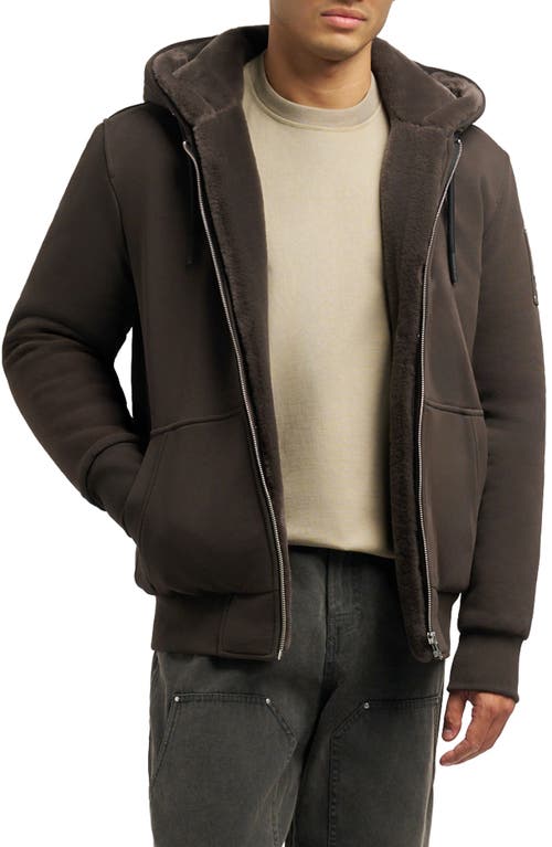 Moose Knuckles Moose Knuckles Classic Bunny Fleece Jacket with Removable Faux Fur Lining