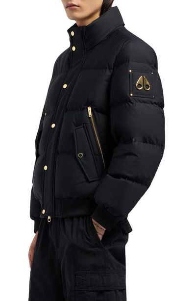 Moose Knuckles Moose Knuckles High Point Gold Series 800 Fill Power Down Bomber Jacket