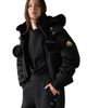 Moose Knuckles Moose Knuckles Luxe Satin Reversible Faux Fur Bomber Jacket - 2