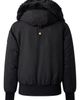 Moose Knuckles Moose Knuckles Original Debbie Bomber Down Jacket with Genuine Shearling Trim - 2