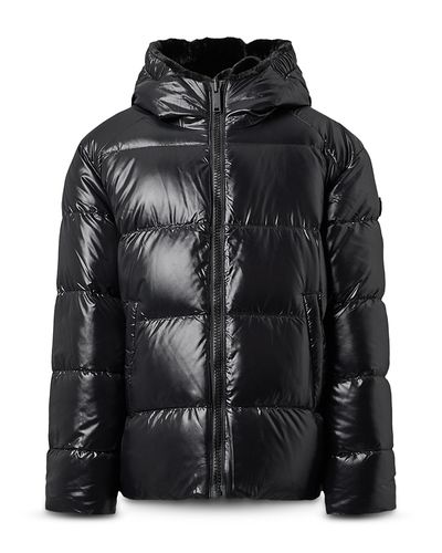Moose Knuckles Moose Knuckles Unisex Kings Reversible Faux Fur Down Puffer Bomber Jacket