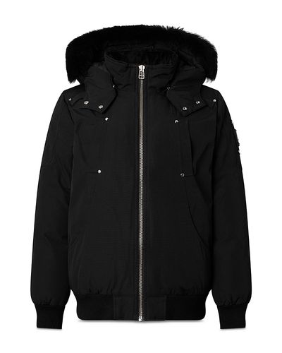 Moose Knuckles Moose Knuckles Unisex Shearling Trim Bomber Jacket