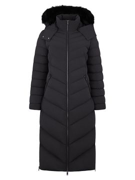 Moose Knuckles Women's Active Flex Cooper Lake Shearling-Hooded Down Parka