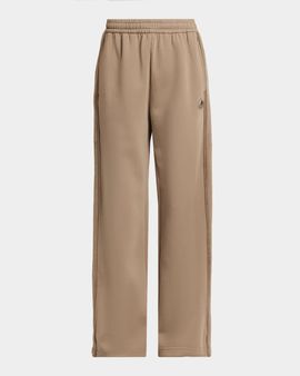 Moose Knuckles Wool-Cotton Wide-Leg Sweatpants