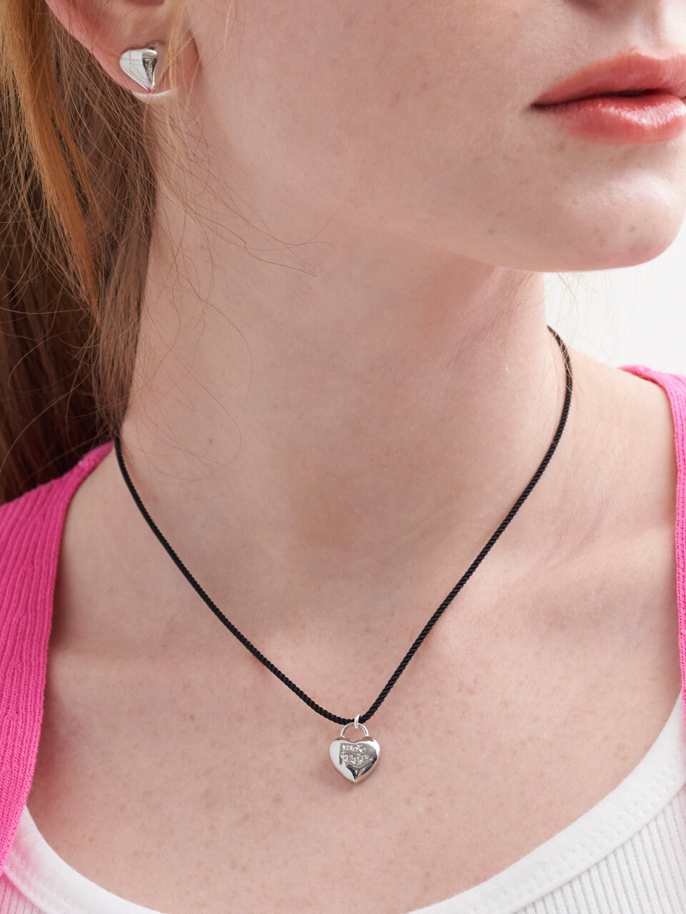 more jude Carino Heart Necklace