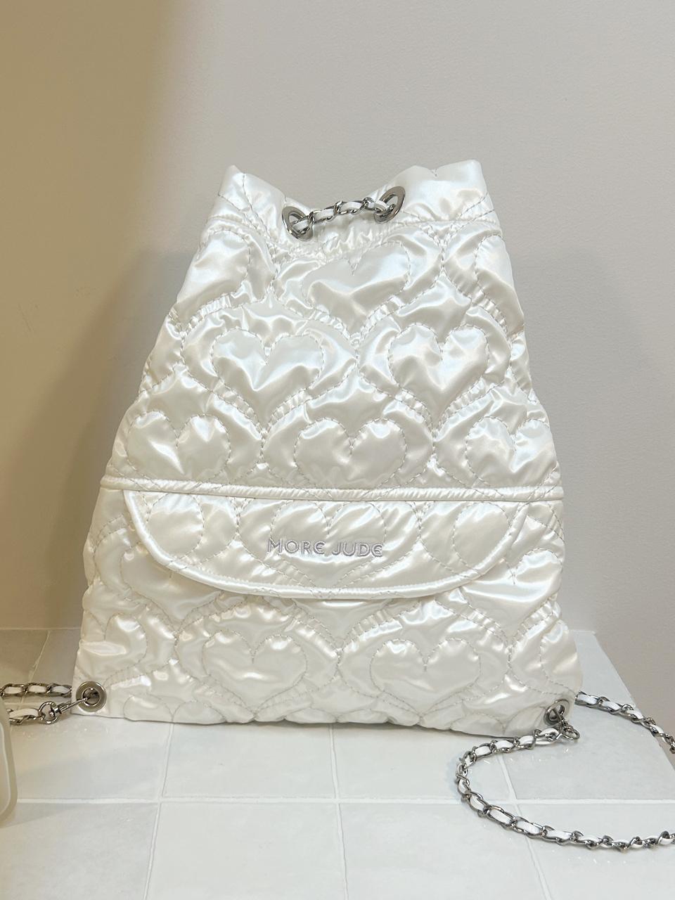 more jude LOVE LOVE BACKPACK (beige)