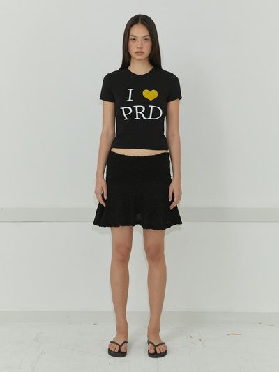 MORE THAN PARADISE Two Way Lace Skirt_Black