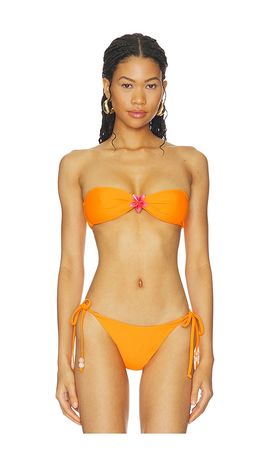 MORE TO COME MORE TO COME Abilene Bandeau Bikini Top