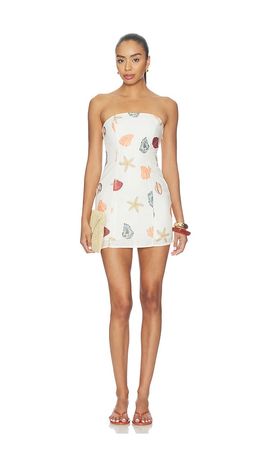 MORE TO COME MORE TO COME Allegra Strapless Mini Dress