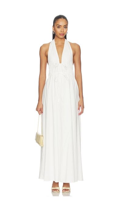 MORE TO COME MORE TO COME Alohi Halter Maxi Dress