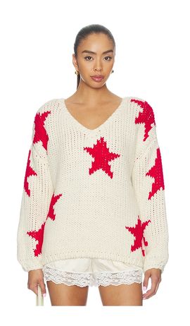 MORE TO COME MORE TO COME Amyra V Neck Sweater