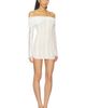 MORE TO COME MORE TO COME Annabelle Off Shoulder Mini Dress - 2
