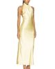 MORE TO COME MORE TO COME Apphia Halter Maxi Dress - 2
