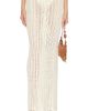 MORE TO COME MORE TO COME Arna Crochet Maxi Skirt - 1