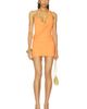 MORE TO COME MORE TO COME Ashwin Halter Mini Dress - 1