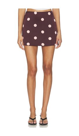 MORE TO COME MORE TO COME Chardae Mini Skirt