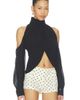 MORE TO COME MORE TO COME Chiara Cold Shoulder Top - 2