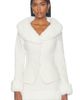 MORE TO COME MORE TO COME Diana Faux Fur Jacket - 1