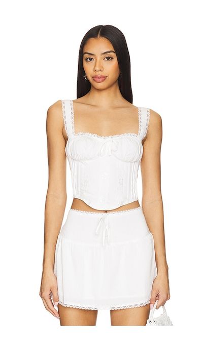 MORE TO COME MORE TO COME Elaine Corset Top