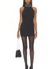 MORE TO COME MORE TO COME Esmeralda Halter Mini Dress - 2