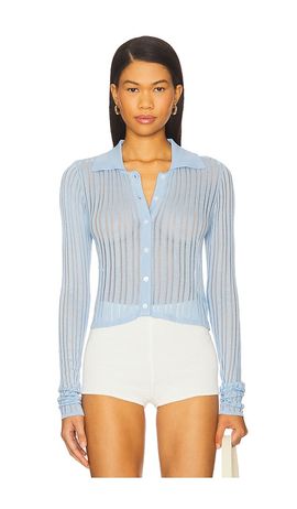 MORE TO COME MORE TO COME Fosca Button Up Sweater