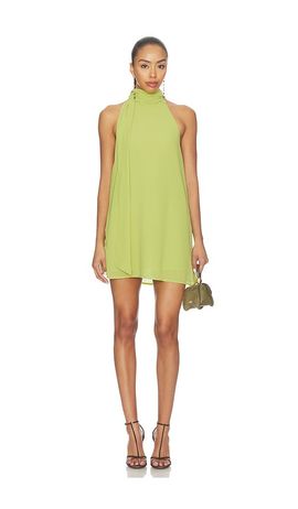 MORE TO COME MORE TO COME Mabel Halter Mini Dress