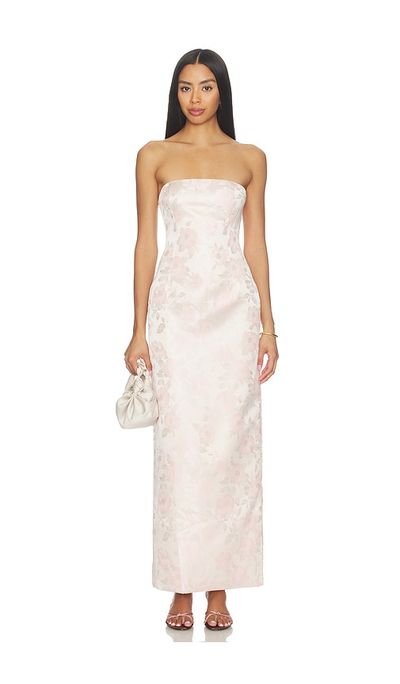 MORE TO COME MORE TO COME Maiah Strapless Maxi Dress