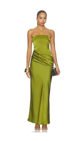 MORE TO COME MORE TO COME Meriah Strapless Gown