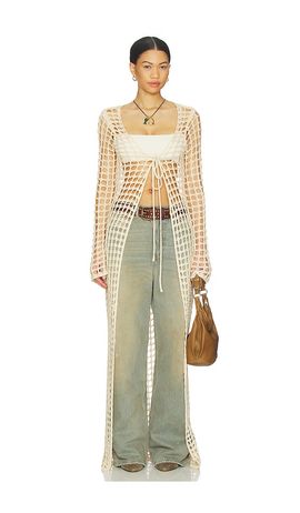 MORE TO COME MORE TO COME Nicola Maxi Cardigan