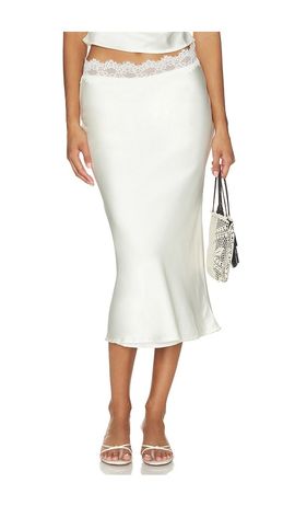 MORE TO COME MORE TO COME Rowan Lace Midi Skirt