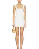 MORE TO COME MORE TO COME Tannie Square Neck Mini Dress - 1