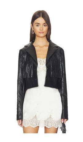 MORE TO COME MORE TO COME Viola Faux Leather Jacket
