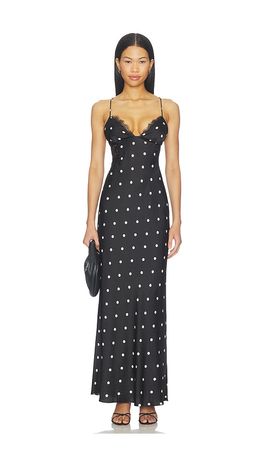 MORE TO COME MORE TO COME x Blake Evin Isabella Slip Maxi Dress