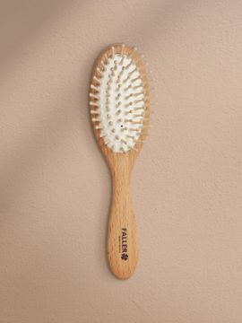 morethan8 [Faller Brush] Wood Ball Pin Cushion Hair Brush