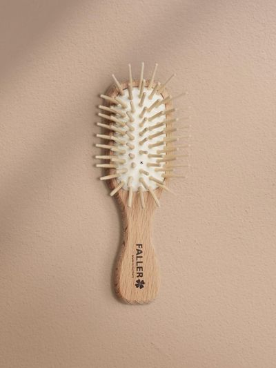 morethan8 [Faller Brush] Wood Ball Pin Mini Hair Brush