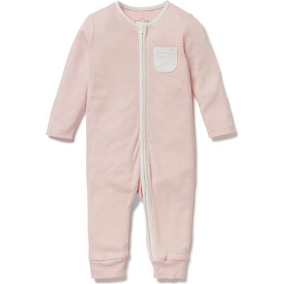 MORI MORI Clever Zip Safari Fitted One-Piece Pajamas 