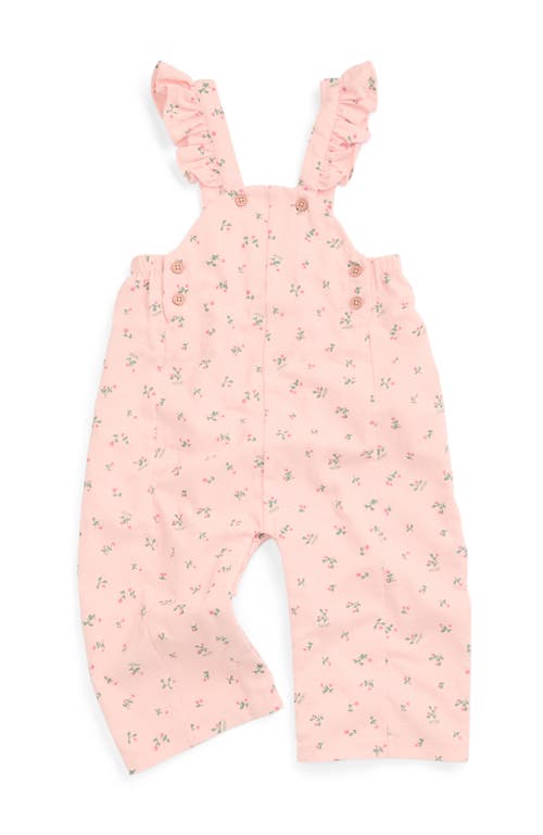 MORI MORI Frilled Corduroy Dungarees