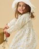 Mori Mori Girls' Muslin Floral Long Sleeve Dress - 3